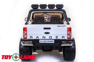 Детский электромобиль Toyland Ford Ranger 2017 4X4 белый