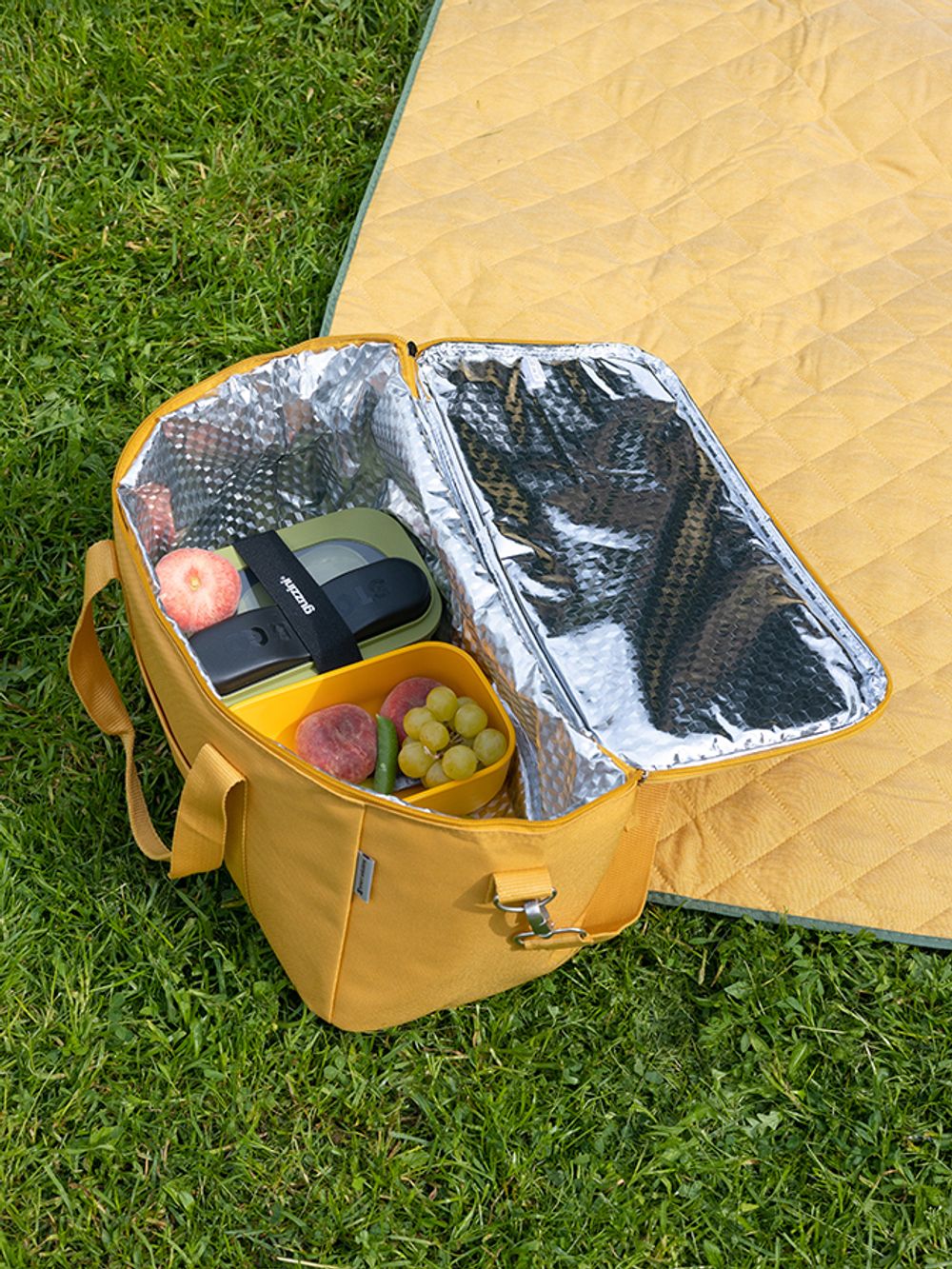 Термосумка для пикника Smart Picnic, L, горчичная