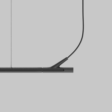 Шинопровод подвесной горизонтальный 2м TRX233-HL-2B черный Arity Busbar trunkings Maytoni