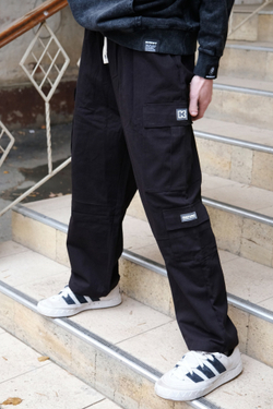 Брюки KUL'TURA Cargo 4 pocket Черный