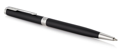 Шариковая ручка Parker Sonnet Slim Matte Black CT