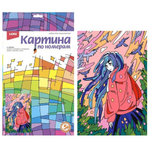 Картина по номерам 20*28,5см Аниме "Свобода сознания" (Lori)