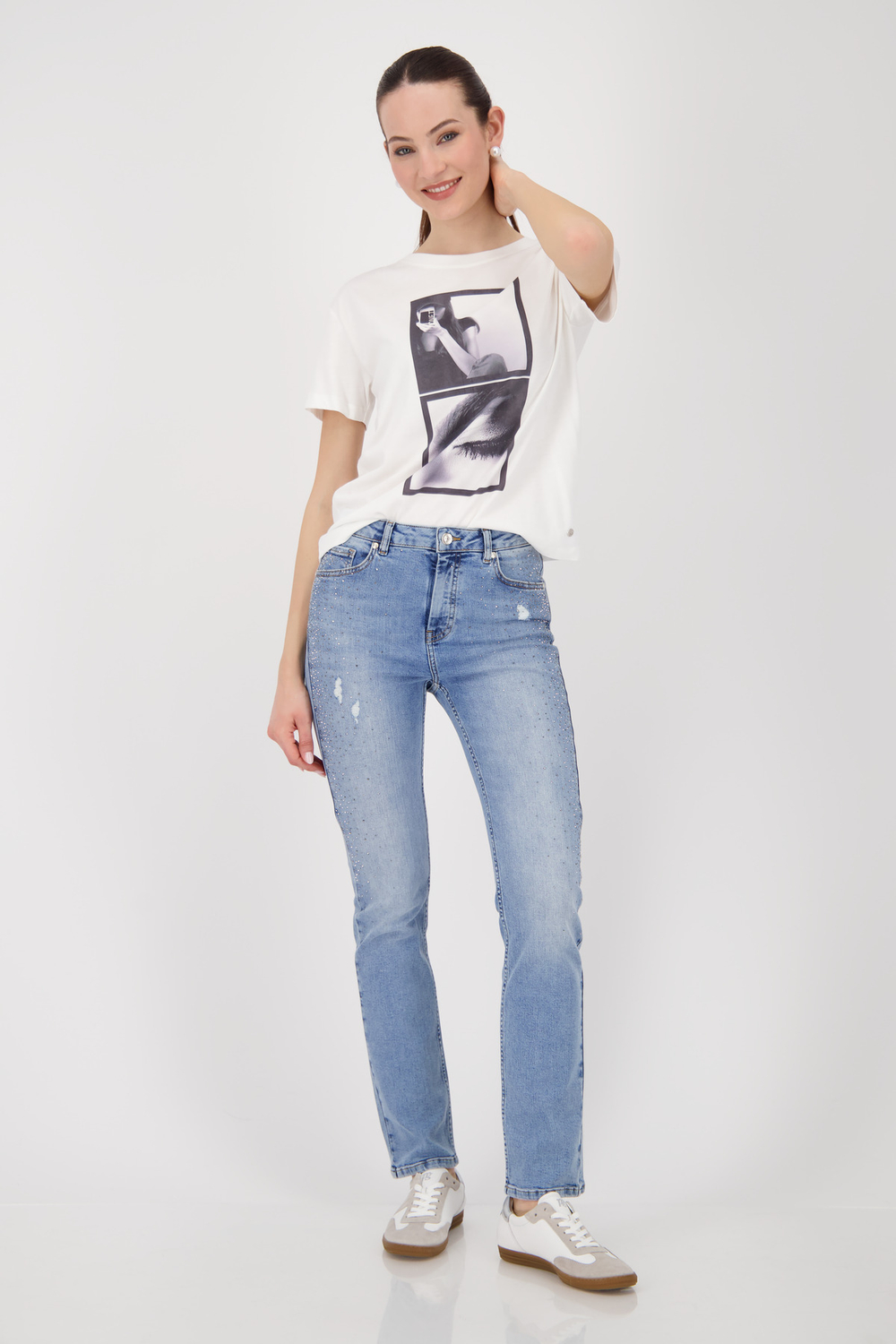 Футболка из хлопка и модала