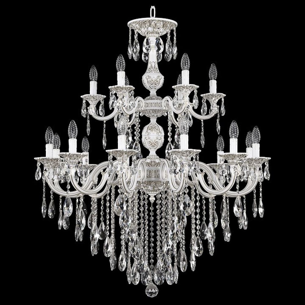 Подвесная люстра Bohemia Ivele Crystal AL7801 AL78101/12+6/300/2D B WMG