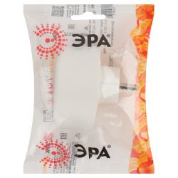 Разветвитель электрический ЭРА SPx-2e-W на 2 розетки с заземлением 16А белый | Тройники