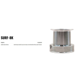 Запасная шпуля для рыболовной катушки OKUMA Surf-8K Shallow Spare Spool
