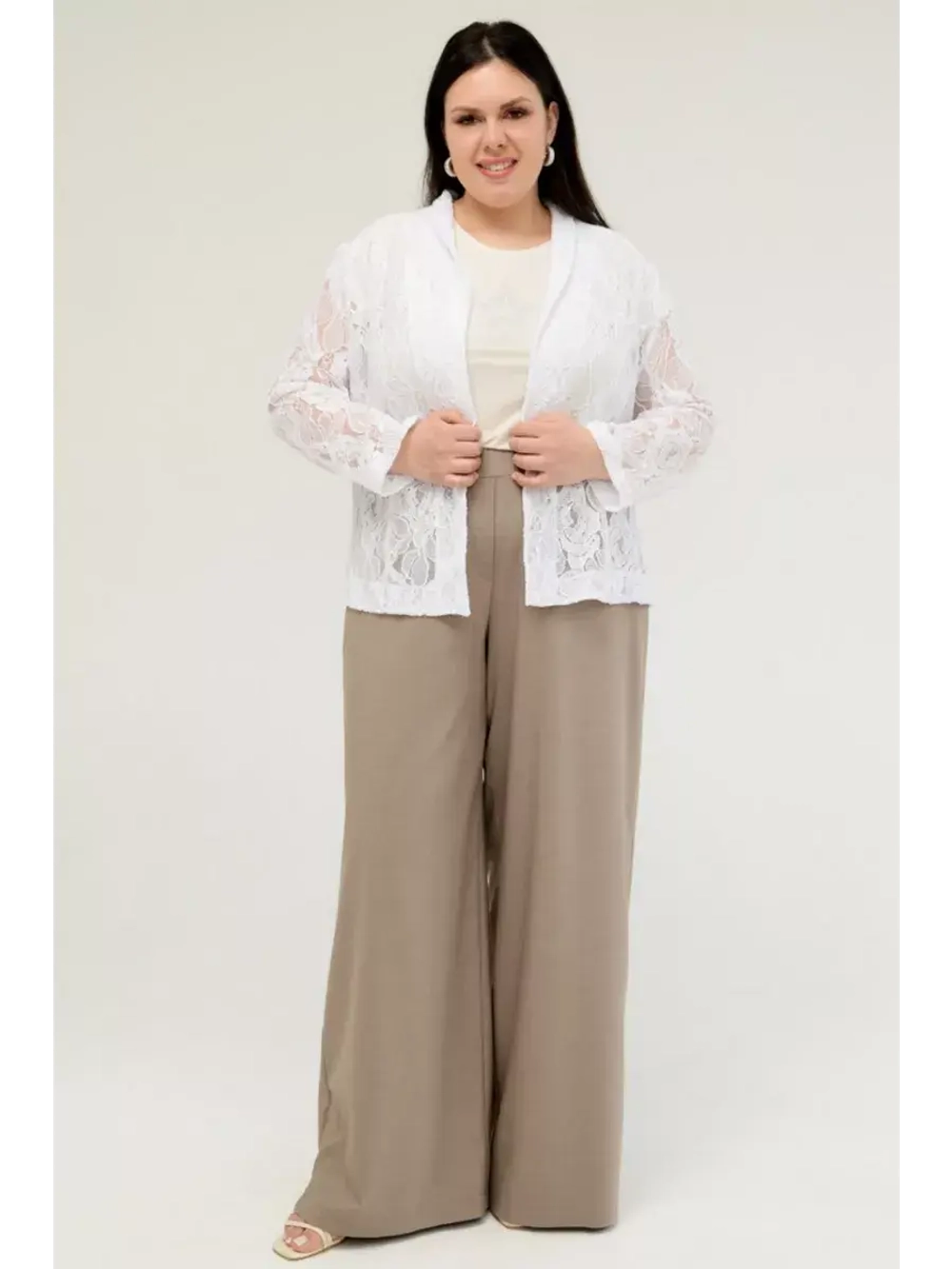 Жакет летний кружевной