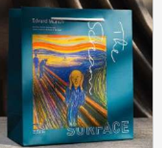 Hədiyyə paketi\ подарочный пакет \  gift bag Edvard Munch
