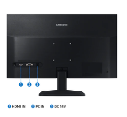 Монитор Samsung 24" S24A336NHI 1920x1080 VA 60Гц 5ms VGA HDMI (LS24A336NHIXCI)
