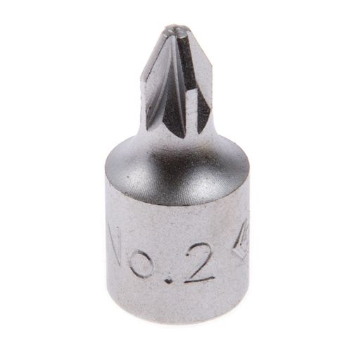 KING TONY (201802X) Насадка (бита) торцевая 1/4", L = 25 мм, Pozidriv, PZ2