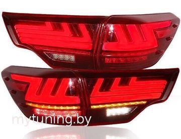 Задние фонари XU50 для Toyota Highlander 2014-2016
