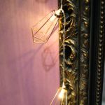 Гирлянда светодиодная Кристаллы бронзовые 10 LED, 1,5 м, прозрачный ПВХ, теплый белый свет свечения,