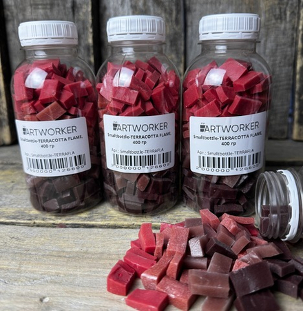 Smaltbottle-TERRACOTTA FLAME, 400 гр
