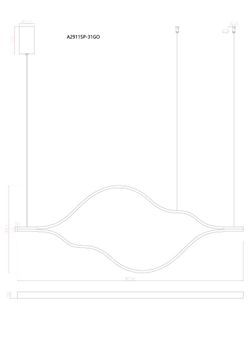 Подвесная люстра Arte Lamp