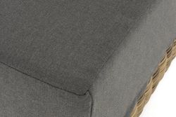 "Капри" модуль диванный прямой с подушками, цвет соломенный