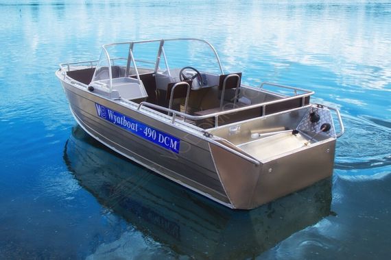 Алюминиевый катер WYATBOAT Wyatboat-490 DCM