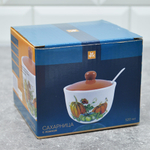 Сахарница 520мл с ложкой "Тыквы"