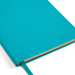 Smythson Блокнот Portobello Notebook in Panama, Black (бежевый)