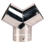 NORDBERG (AT100) Насадка металлическая Y-образная для шланга D=100 мм