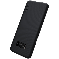 Тонкий жесткий чехол черного цвета от Nillkin для Samsung Galaxy S8 Плюс, серия Super Frosted Shield