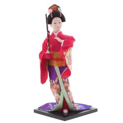 GAEM Фигурка декоративная "Гейша", L12,5 W12,5 H31 см