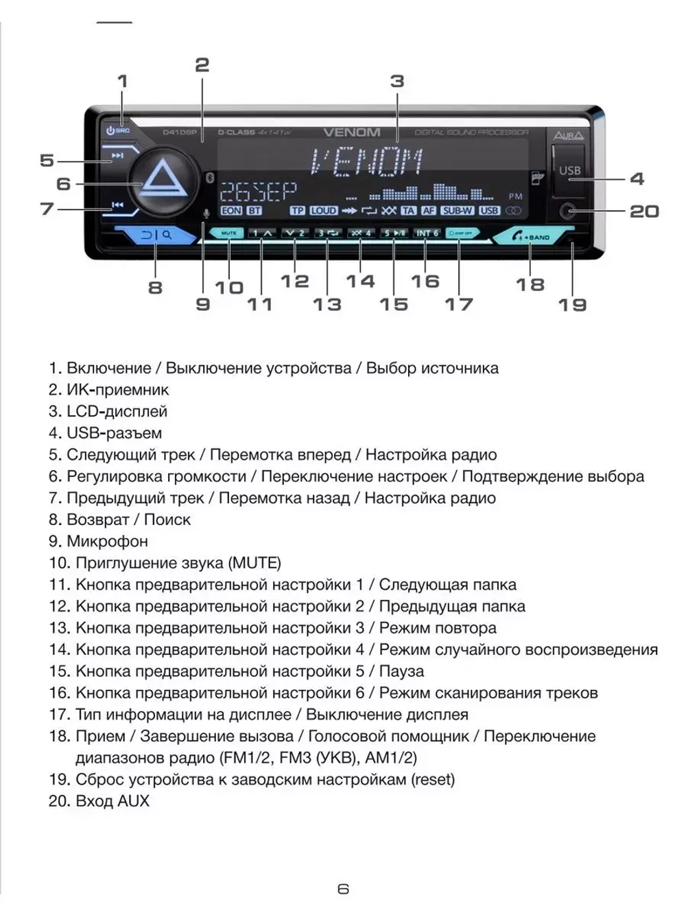 Магнитолы автомобильные ()