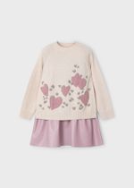 платье со свитером