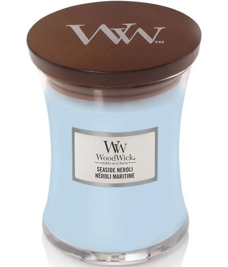Прибрежный нероли, ароматическая свеча, WoodWick
