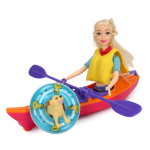 Кукла тип Модель с аксесс. для плавания на байдарке, в/к 27,5*32,3*5,5 см.