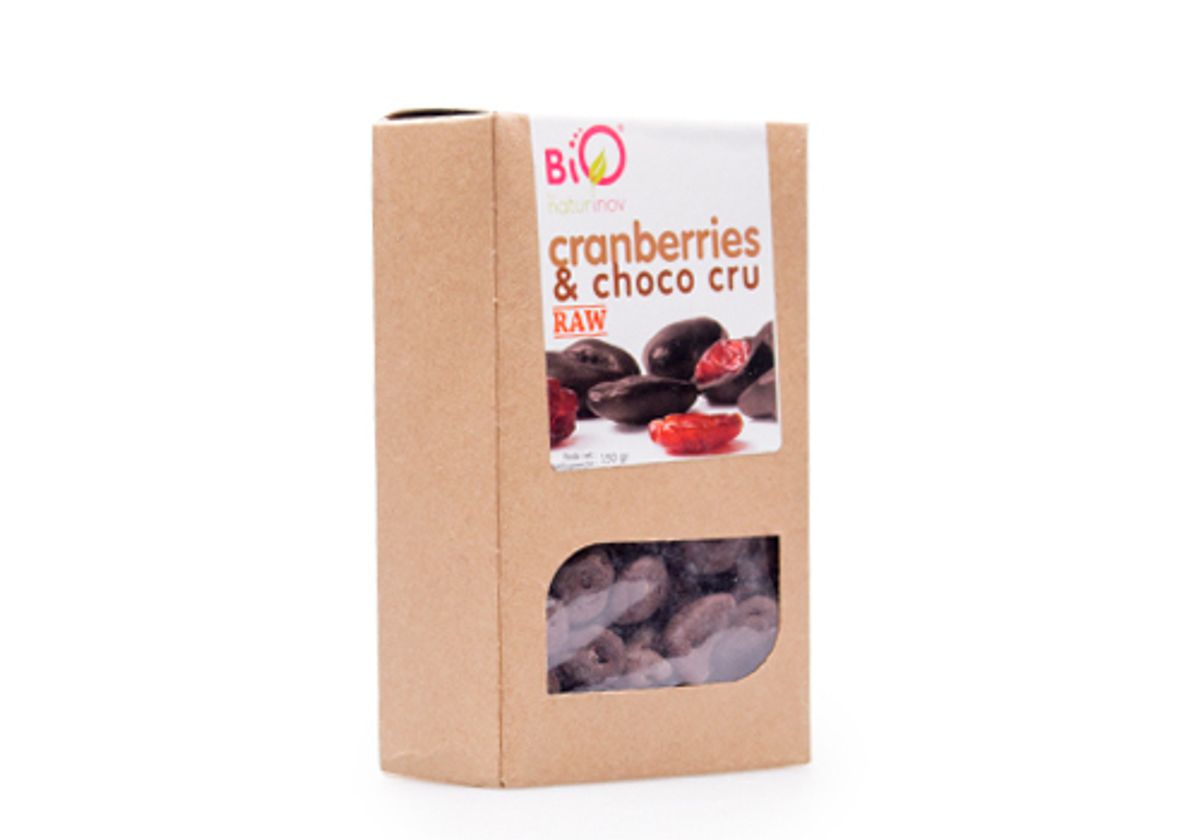 Клюква в бельгийском шоколаде Bio Naturinov, 150г