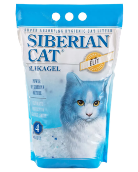 Сибирская Кошка Элита Синие гранулы 4л.