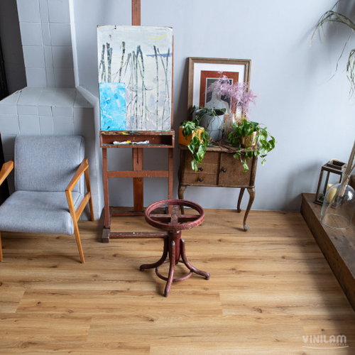 Кварц-виниловый ламинат VINILAM 33100 Дуб Мадрид (2,196м2)