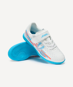 Бутсы зальные Evofly IN Talant White/blue, детский