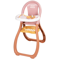 Smoby Baby Nurse - Стульчик для кормления + аксессуары Для куклы 42 см 220388