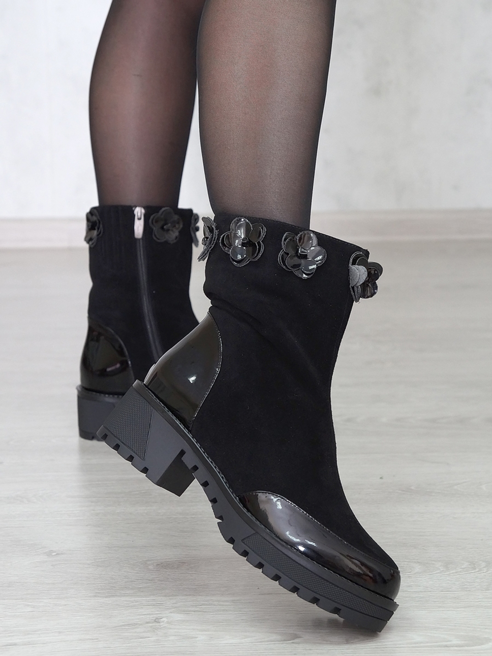 Полусапожки женские зимние