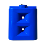 Емкость танк 1500 л Политим 1500 л. прямоугольный (1605x670x1838см;синий) - арт.560726