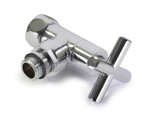 Кран угловой  для  П/С  Крест. 3/4F*1/2M "TIM"