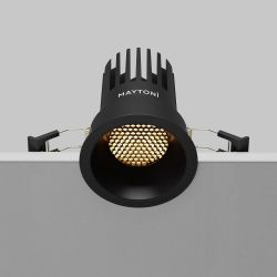 Светильник встраиваемый светодиодный Maytoni   DL117-15W-2.7K-B