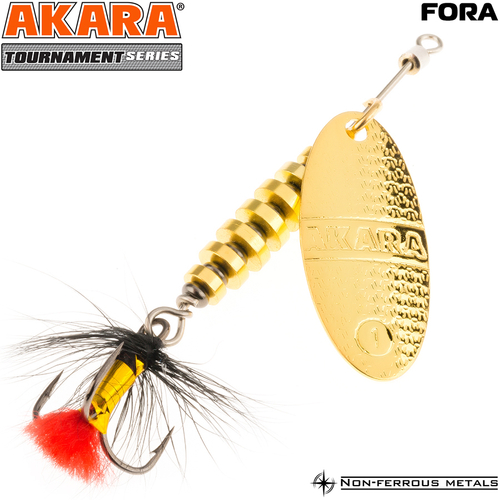 Блесна вращающаяся Akara Tournament Series Fora 4 16 гр. 4/7 oz. A21
