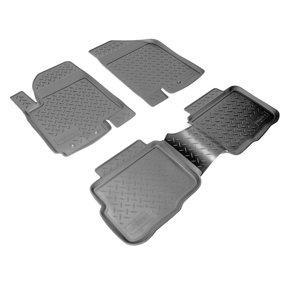Ковры в салон Norplast/Unidec для Kia Soul в кузове AM (2008-)Полиуретан,Черный, арт.NPL-Po-43-70