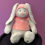 Заяц Вито в кофте, 37 см.