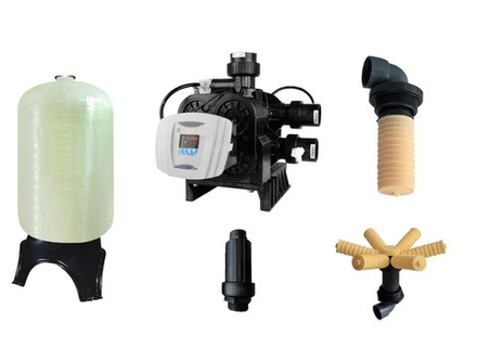 Комплект МоноКит : клапан с таймером RUNXIN F112B1, корпус фильтра 3672 - Осветление / обезжелезивание