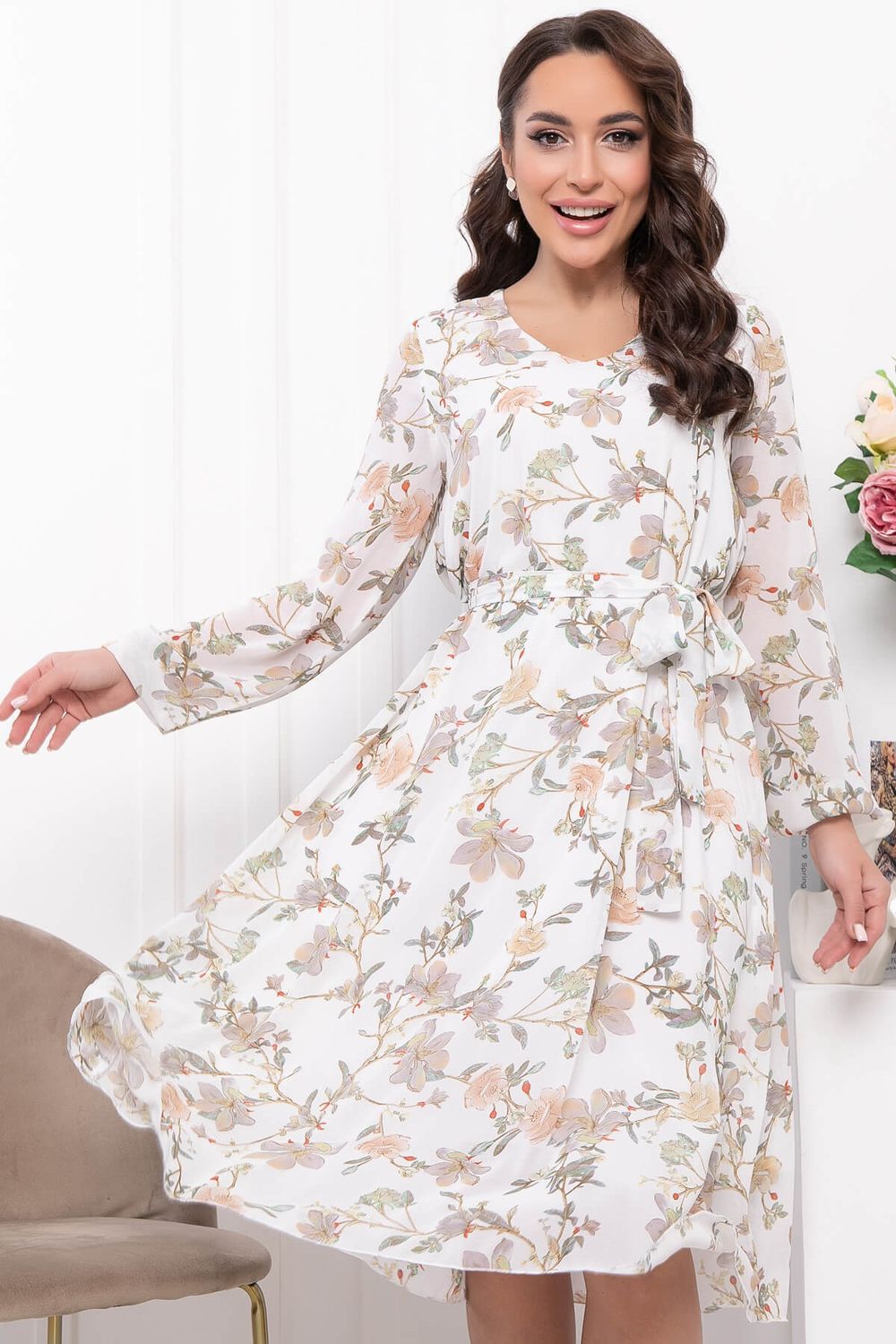 Платье "Волшебная история" (вайт) П5779 LT Collection