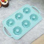 Форма для выпечки силиконовая с металлическим каркасом, 32*18см