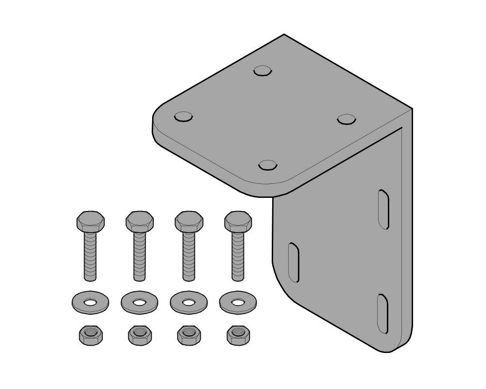 Кронштейн крепления к стене C003 C004 C-BX, CAME 119RICX011
