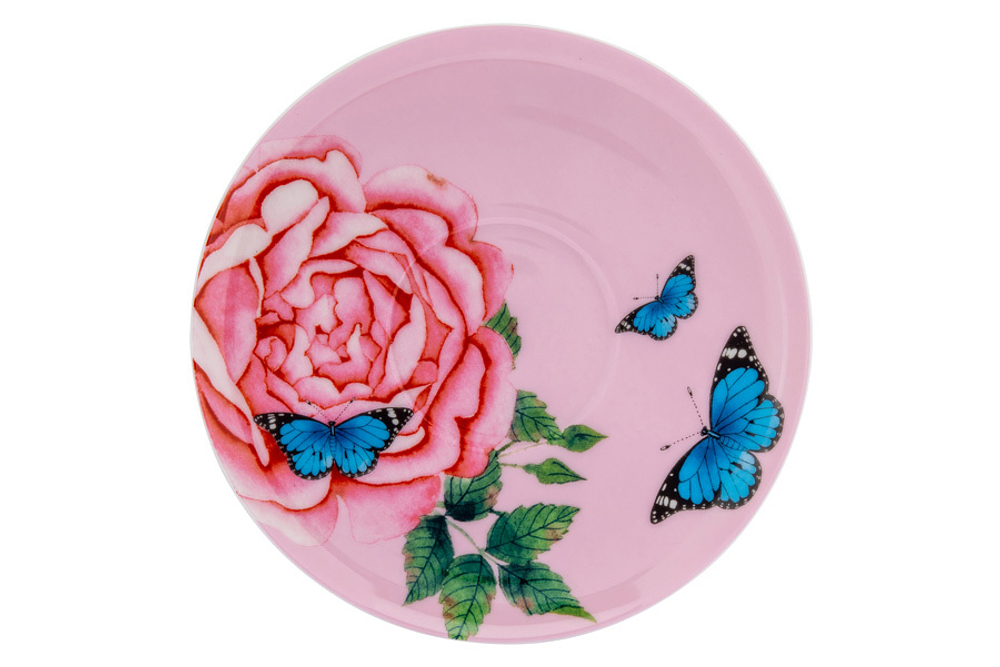 Чашка с блюдцем 400мл Maxwell&Williams Розы