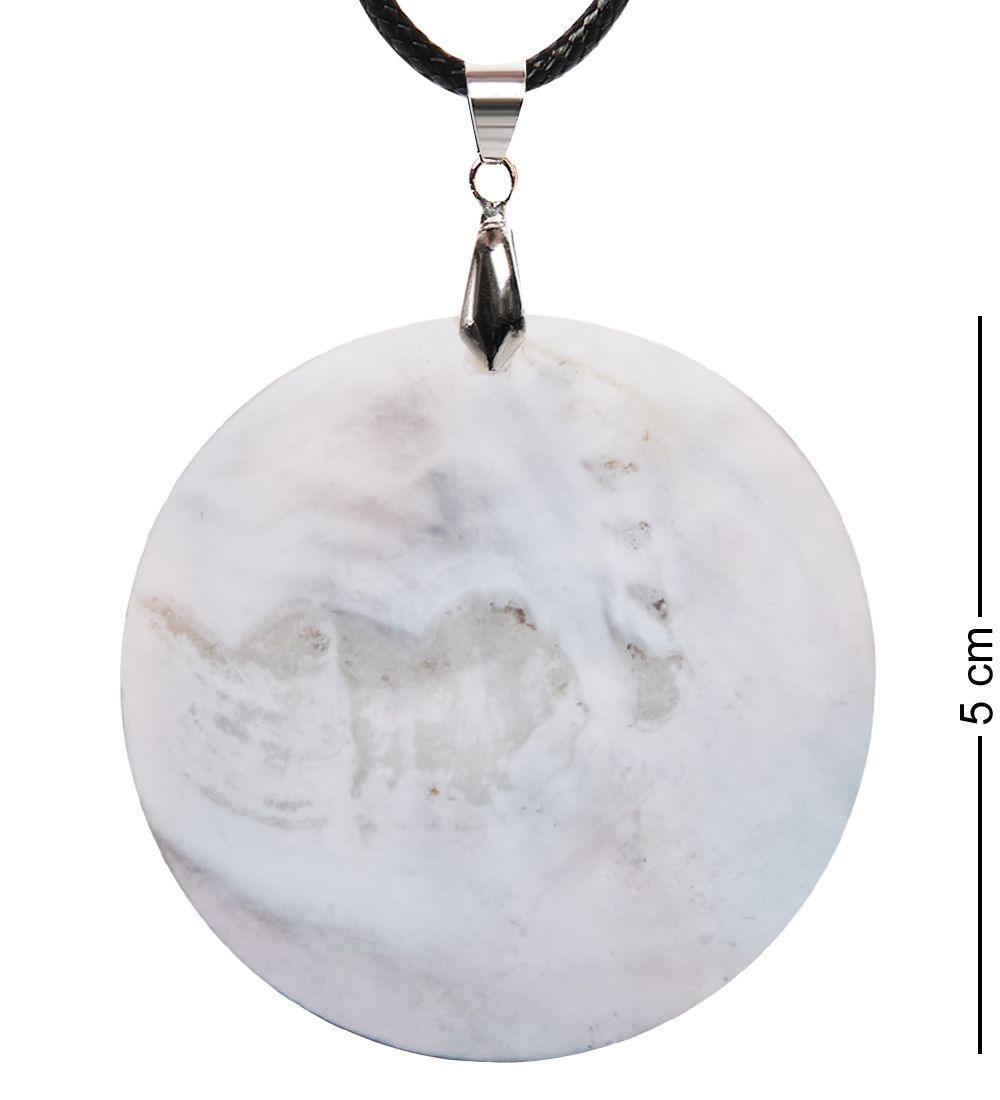 ШК-55/134-G Кулон из перламутра «Лиса»