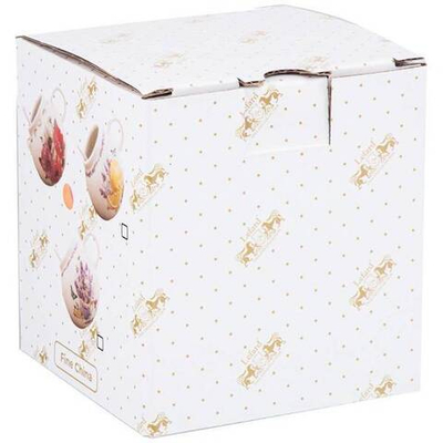 Солонка с ложкой 10,5см «Маки»