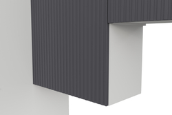 Кухонный гарнитур София 3м, Белый, Бланж, Графит матовый, Антарес