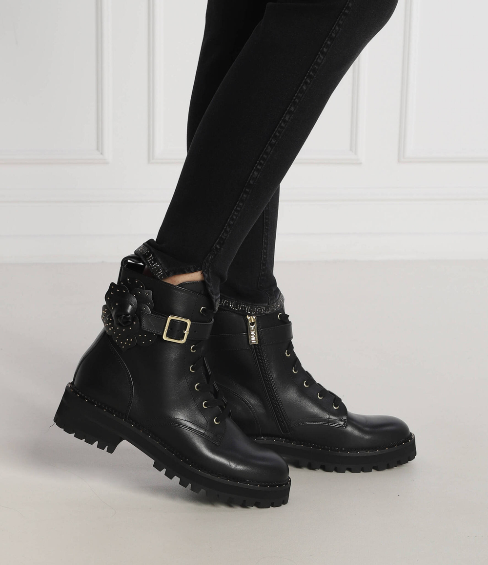 Кожаные ботильоны pink 201 Liu Jo - черный(SF2051 P0102)